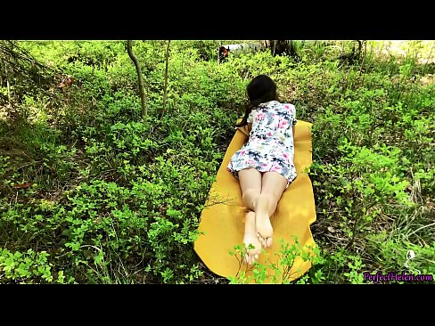 ❤️ 陌生人在Tinder上自慰我的阴部,并在树林里热情地做爱 ️ 自制毛片