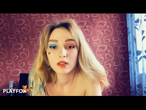 ❤️ 神奇的虚拟现实眼镜让我和哈雷-奎因做爱 ️ 自制毛片
